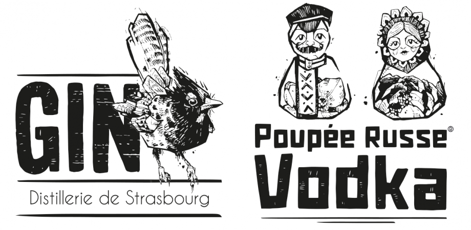 Annika_graphic Gin et Vodka Poupée Russe